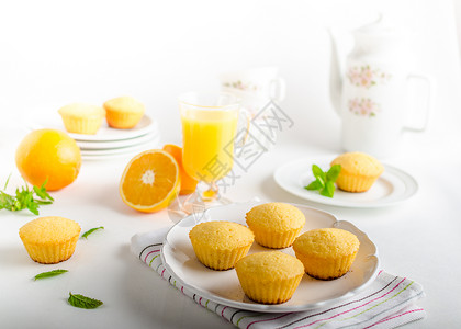 水果松饼文字蛋糕早餐糕点巧克力烘烤覆盆子健康橙子甜点面包高清图片素材