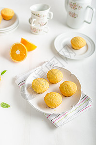 水果松饼糕点健康文字美食早餐烘烤甜点橙子覆盆子巧克力烤的高清图片素材