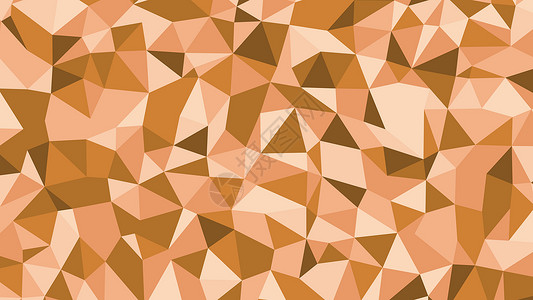 用于设计的许多三角形背景的抽象棕色 lowploly多边形高科技马赛克商业横幅艺术品小册子身份卡片艺术背景图片