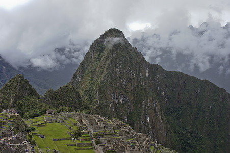 秘鲁 南美洲丛林古庙拉丁背景图片