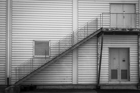 楼梯黑与白工作建筑学背景图片