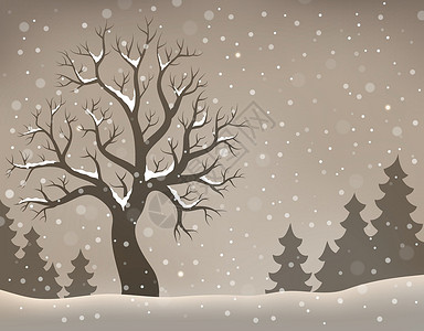 冬季树专题图像2高清图片