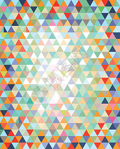颜色分形几何抽象图案背景图片