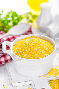 玉米曲面粮食地面面粉黄色白色烹饪美食营养厨房谷物高清图片