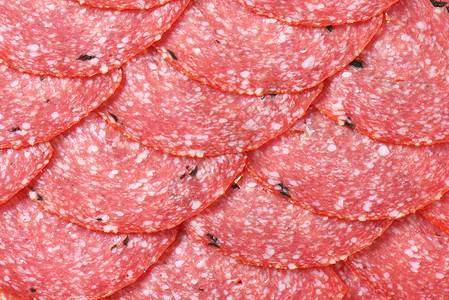 香肠加工黑松露沙拉米美食食物肉制品猪肉冷盘香肠背景
