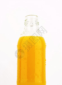 橙汁水果果汁橙子饮料瓶子冷饮背景图片