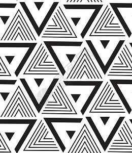 向量几何无缝模式 现代三角形 texturerep六边形织物纺织品装饰墙纸编织窗饰网格菱形风格背景图片