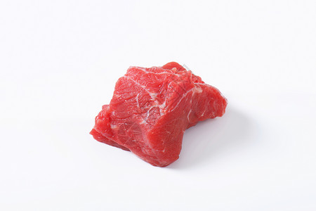 生牛肉块红肉食物牛肉牛扒立方体背景图片