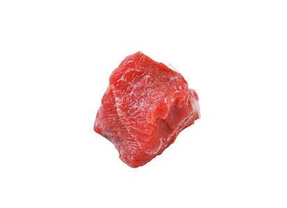 生牛肉块食物立方体红肉牛扒牛肉背景图片