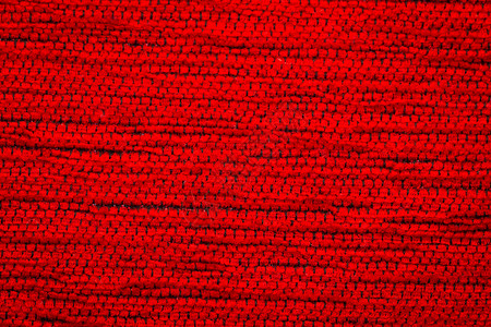 帆布面料质地红色织物衣服纹理宏观材料纺织品背景图片