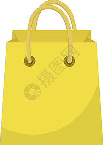 购物袋图标平面样式 在白色背景隔绝的纸袋 礼包 它制作图案矢量商业零售购物中心盒子礼物店铺生态包装展示商品背景图片