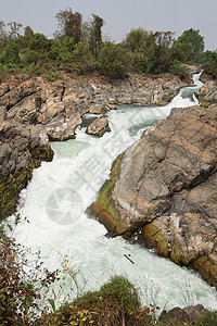 旅游景点湄公河下降高清图片