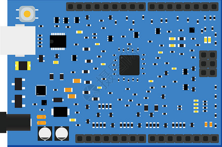 诺一带微控制器的 DIY 电子 Uno 板电阻器电容器电气焊接测试一诺半导体硬件工程电脑设计图片