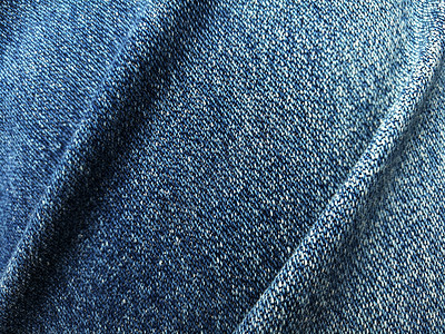 紧贴蓝色牛仔裤服装墙纸纺织品棉布折痕织物折叠材料背景图片