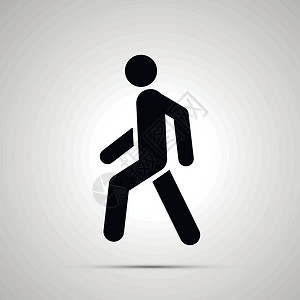 走路的人简单的黑色 ico注意力人行横道法律娱乐运输标志夹子街道穿越页脚背景图片