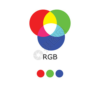 三合一调料罐RGB 颜色图插画