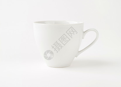 白咖啡杯瓷器餐具盘子咖啡杯白色背景图片