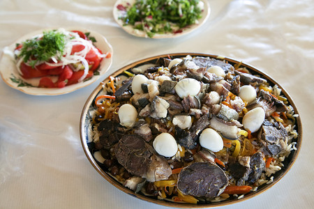伊兹迈洛夫食物乌兹别克斯坦高清图片