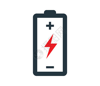 带有 Flash 图标设计的电池指标容量充电器力量收费按钮闪电团体充值电子产品背景图片