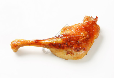 烤鸭腿皮肤鸭子鸡腿食物家禽背景图片