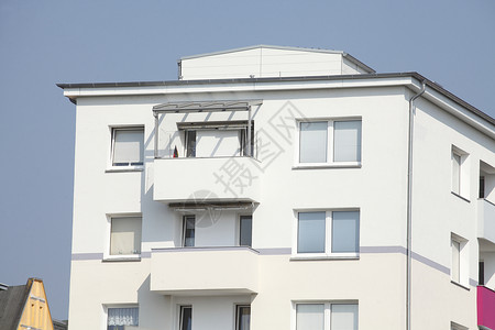 平面块公寓物业居所积木窗户住宅阳台房子财产房屋高清图片
