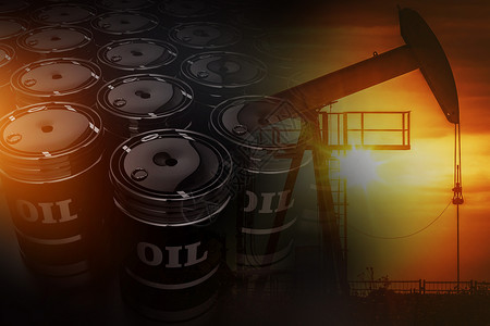 原油石油储备省概念背景图片