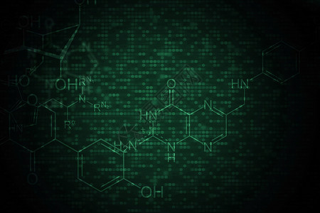 深色化学背景背景图片