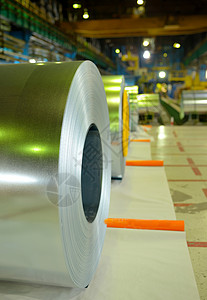 钢板卷对角线合金网格角色踏板盘子炼铁灰色金属工业背景图片