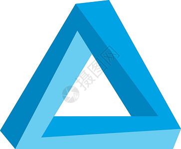 三角形主题标志标识创造力公司金字塔身份技术插图背景图片