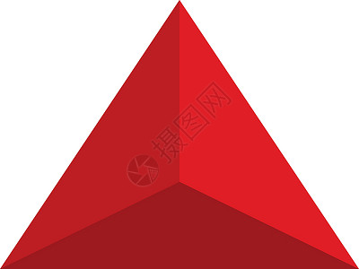 三角形主题标志标识 ar金字塔创造力公司技术商业身份插图背景图片