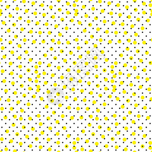 几何无缝模式运动正方形穿孔黑色载体三角形圆形黄色气泡流行音乐背景图片