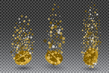 维生素c泡腾片在方格背景上分离出气泡痕迹的可溶性药物 矢量图解 维生素水泡腾片三溶片设计图片
