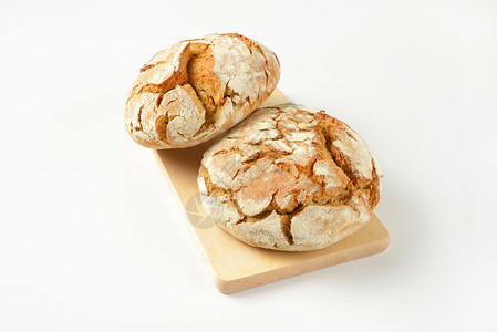 面包叶视角食物硬皮圆形工匠背景图片