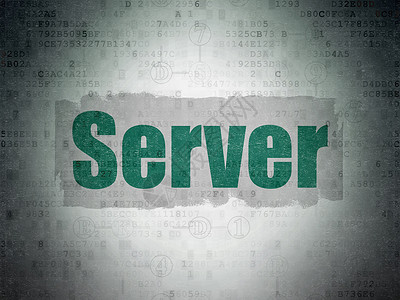 数字数据纸背景上的 Web 设计概念服务器绿色网络网页绘画方案图表技术代码服务器字母灰色的高清图片素材
