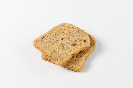 整个谷物面包切片食物背景图片