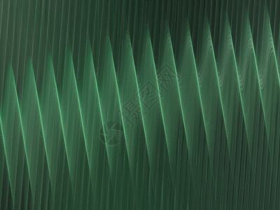 3D 与深绿色抽象分形纹理螺旋背景图片