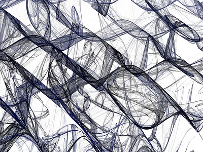 带有深蓝色图案网状的抽象分形背景图片