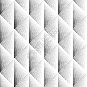 Seamles 渐变菱形网格图案 抽象几何背景设计创造力灰色插图马赛克风格装饰品白色正方形织物纺织品背景图片