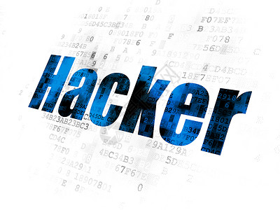 数字背景上的安全概念黑客屏幕犯罪密钥密码财产攻击监护人警报展示裂缝背景图片