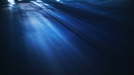 现实水下高品质的海洋波浪 光线照亮 计算机图形显示阳光热带潜水员海景蓝色潜水荒野浮游呼吸管表面背景图片