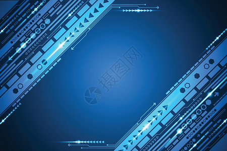 矢量抽象背景技术概念创造力蓝色出版物商业速度电路科学电脑几何学电子背景图片