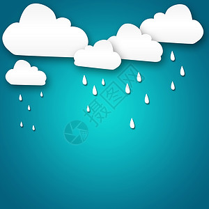 天气卡通墙纸气象卡通片季节气氛多云艺术广告牌天空蓝色背景图片