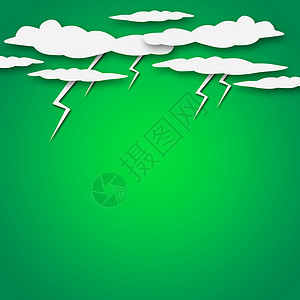 天气卡通广告牌绿色墙纸艺术品艺术多云气象天空卡通片插图背景图片