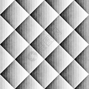 Seamles 渐变菱形网格图案 抽象几何背景设计装饰织物灰色正方形纺织品马赛克几何学创造力装饰品插图背景图片