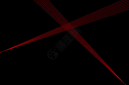 红激光横穿背景背景光束黑色插图红色艺术绘画艺术品背景图片