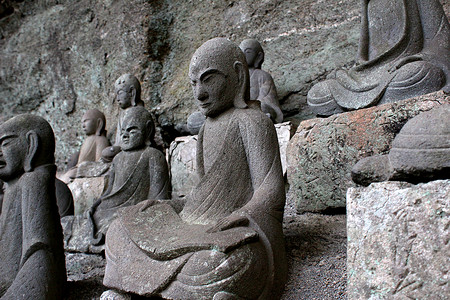 诺科吉里山Bodhisattva雕像背景图片