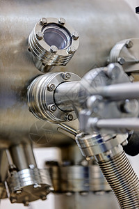 物理实验室的机械详细分类图电子机器原子制造业科学压力磁铁力量合金放射性背景图片