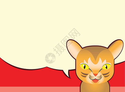 孟买猫可爱猫 卡通漫画矢量插图白色微笑卷毛橙子猫咪卡通片黑色短尾宠物灰色插画