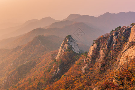南韩首尔布坎山国家的高清图片素材