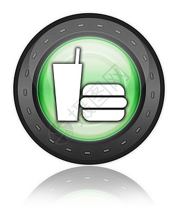 图标 按钮 平方图快餐芝士烹饪食物会场咖啡馆晚餐象形饮料用餐饭馆背景图片